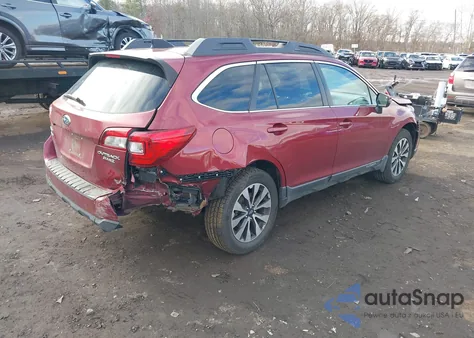 2016 Subaru Outback 2.5I Limited z USA, uszkodzony, nr VIN 4S4BSANC8G3333353